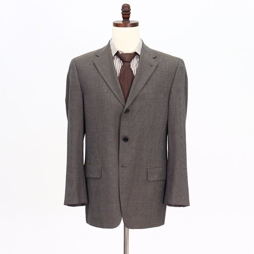 Joseph Abboud 40R Brown HT 3-Button Sport Coat Blazer Jacket B683 - Picture 1 of 11